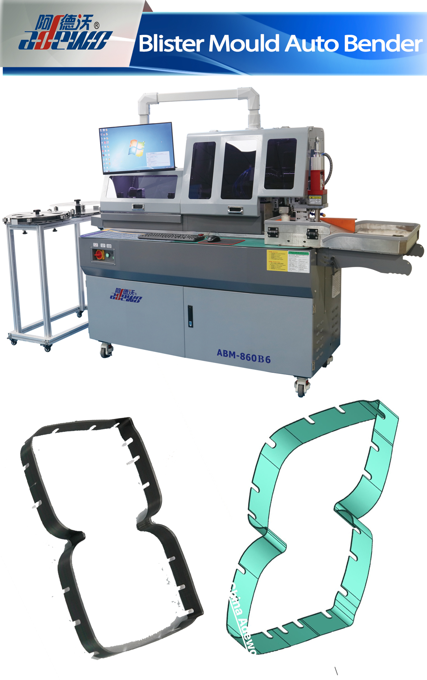 Blister Mold Auto Auto Bender Machine