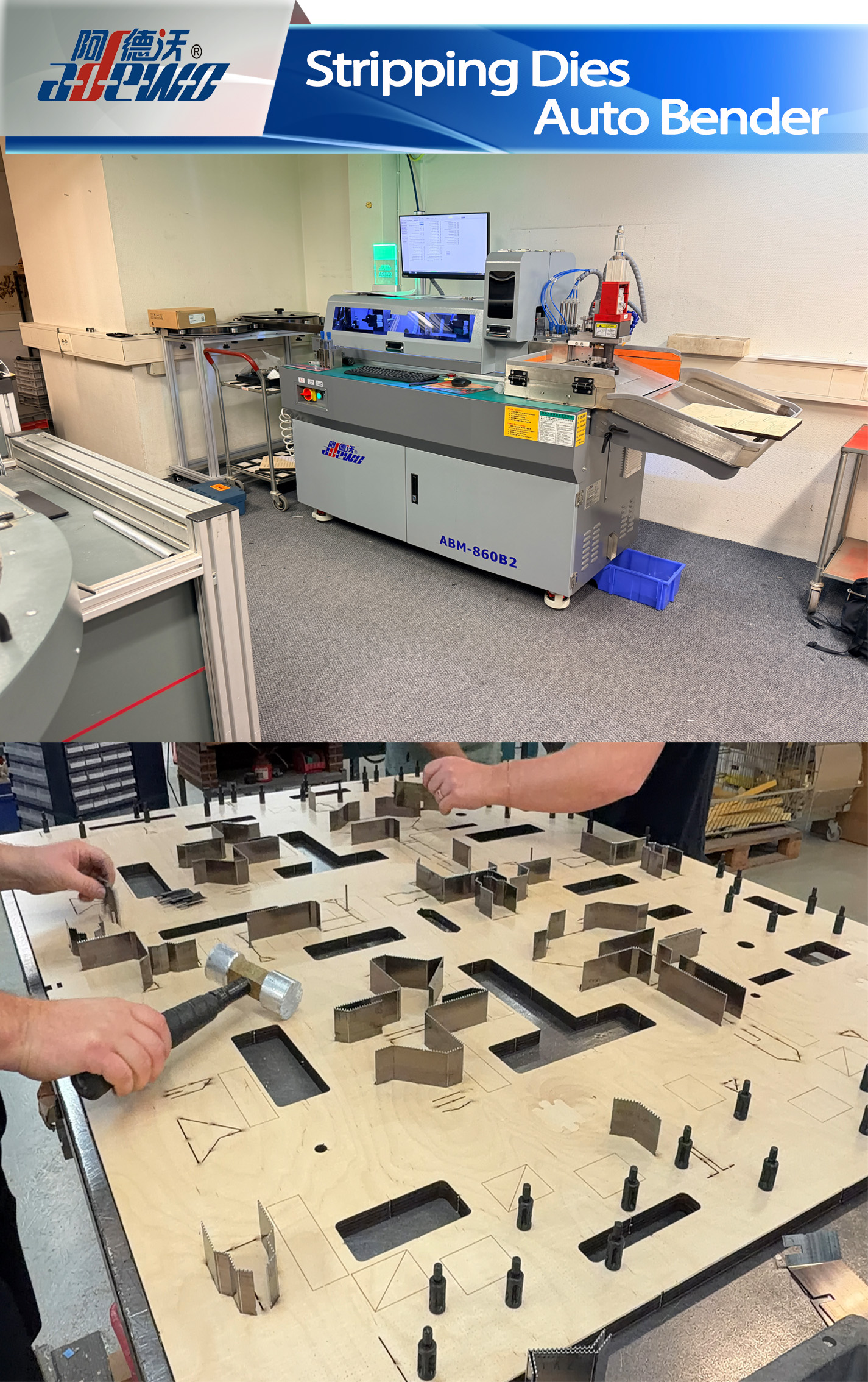 Stripping Dies Auto Bender