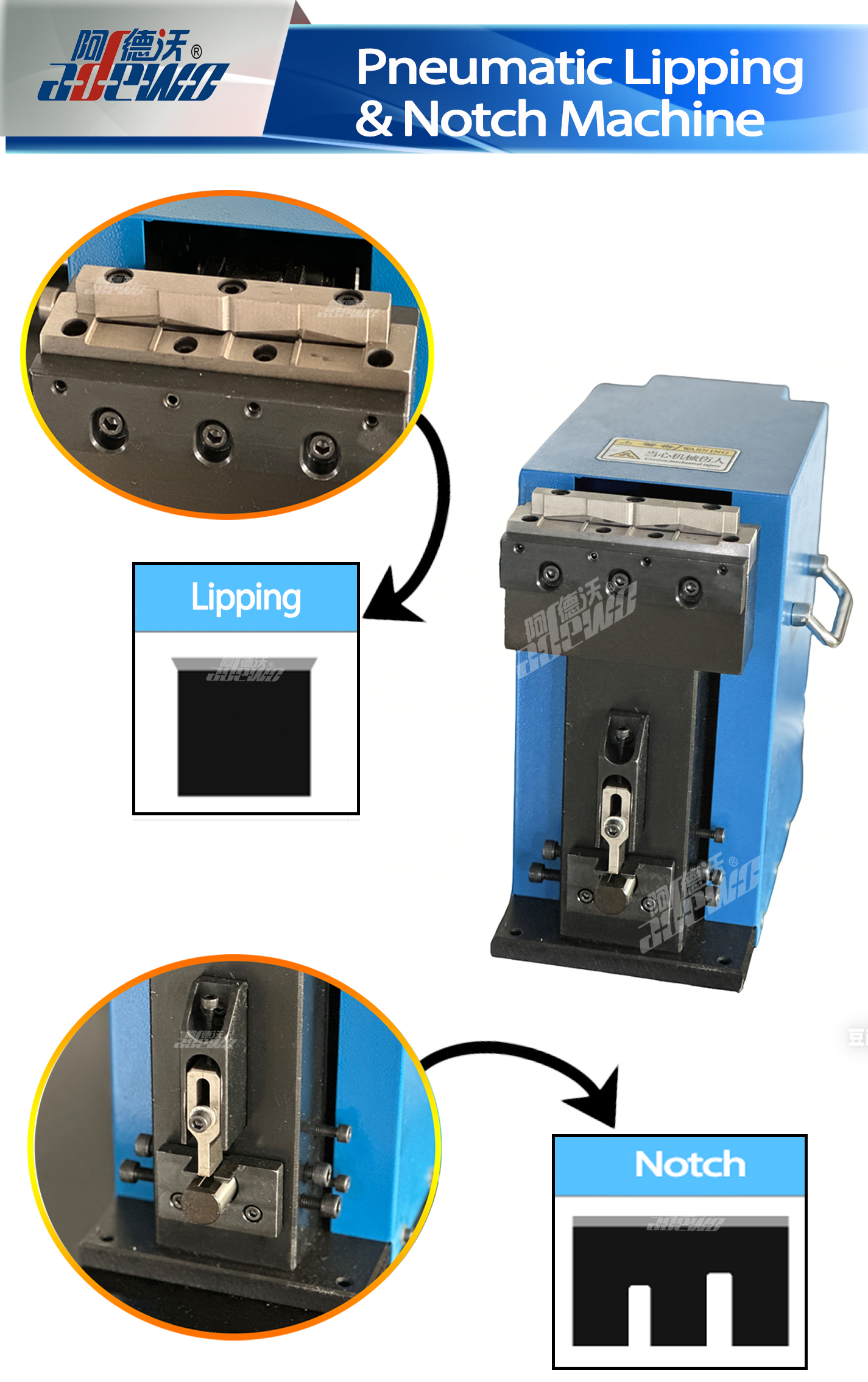 Meaisín Aeroibrithe Lipping&Notch