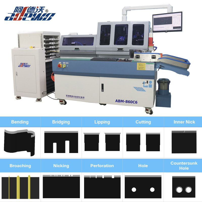 Blister Die Cutting Mold Auto Bender le Countersunk Hole